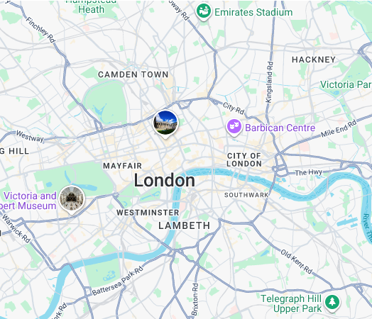 map - London bridging loans