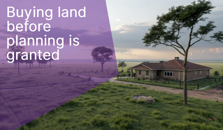 bridging finance for a land plot before planning