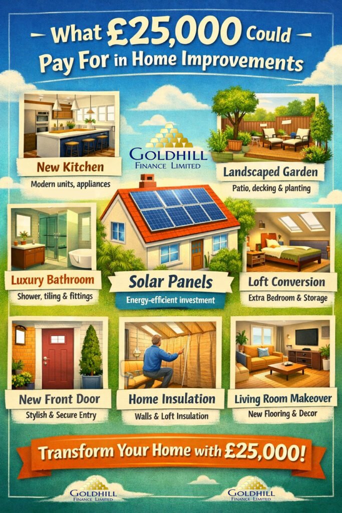 home improvement £25,000 loan
