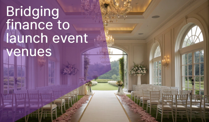 commercial bridging for event venues